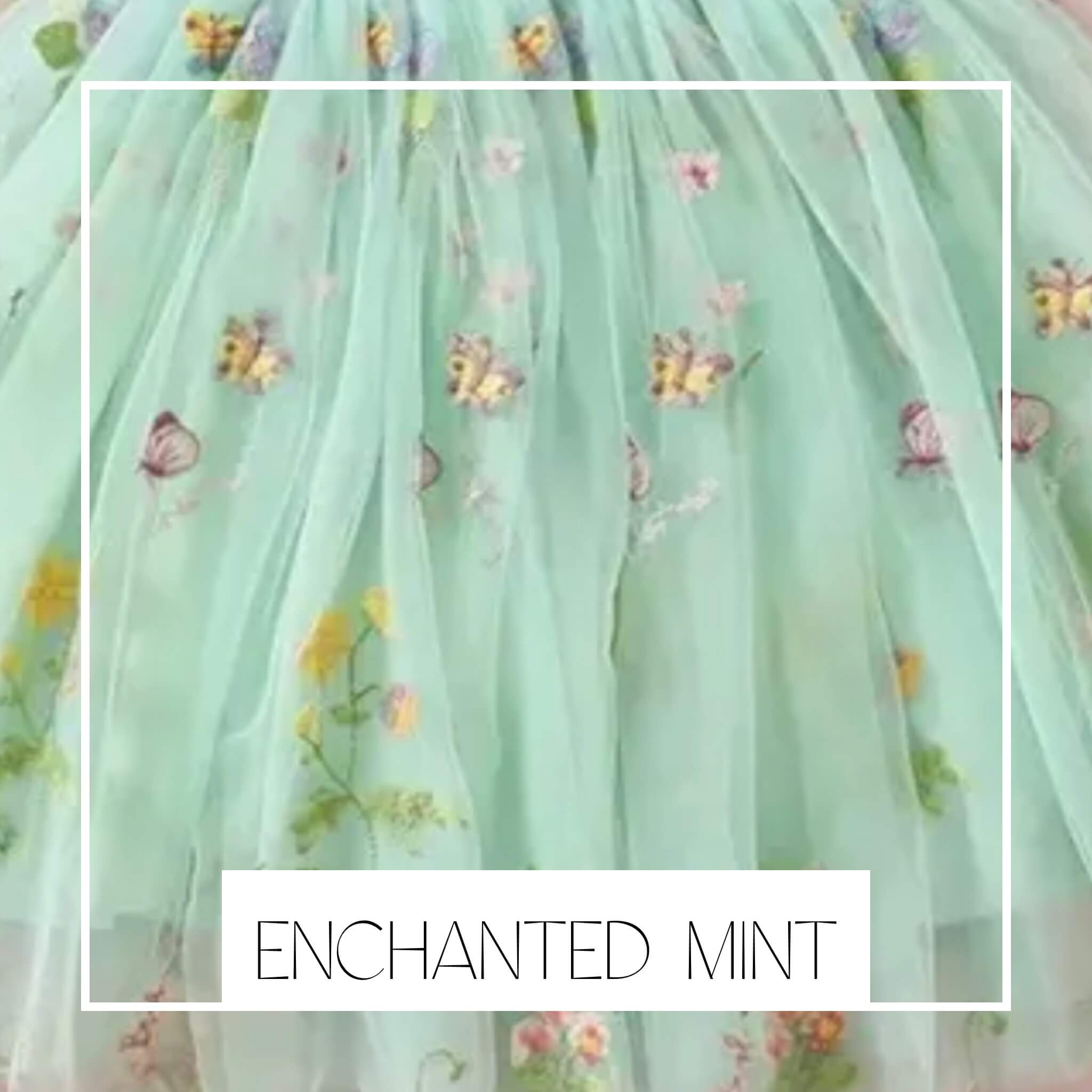 Mint option for tulle