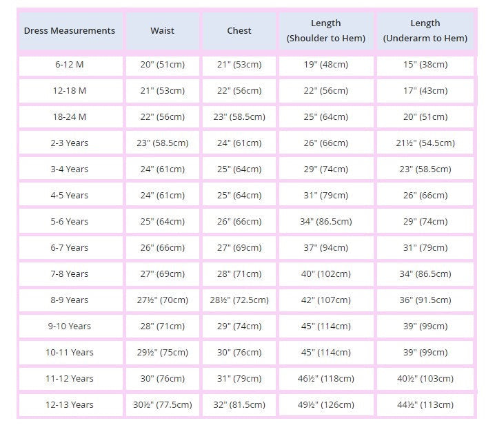 size guide