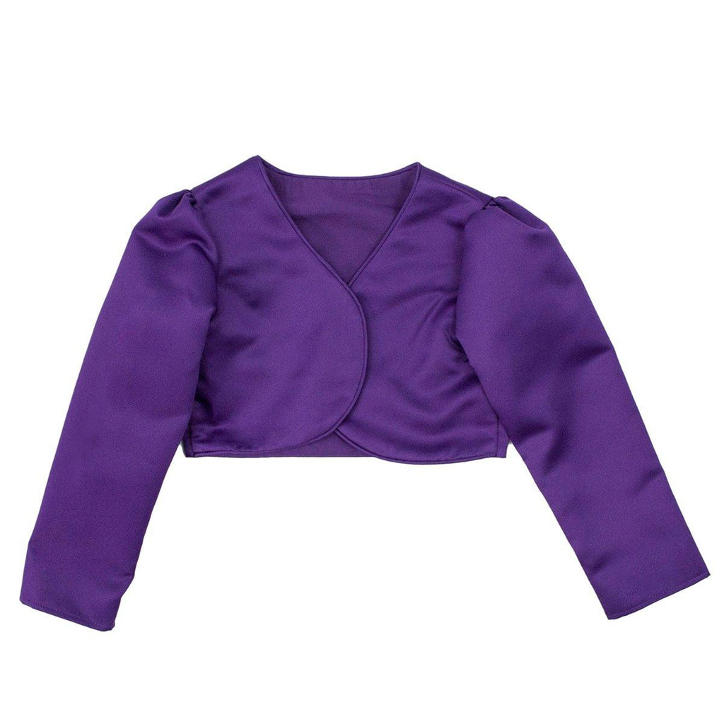 Girls Purple bolero