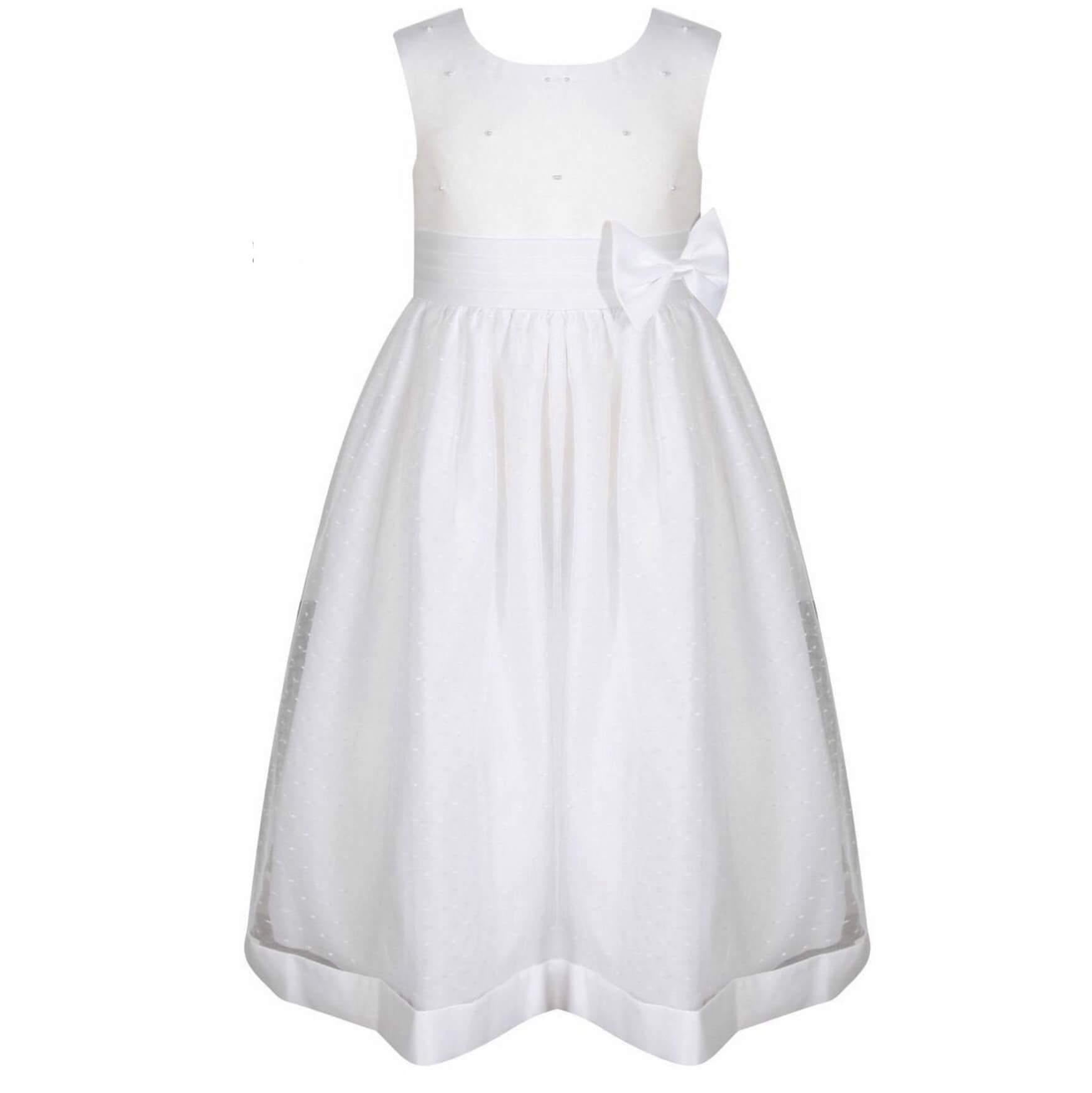 Grace Dress - Ivory - UK Flower Girl Boutique