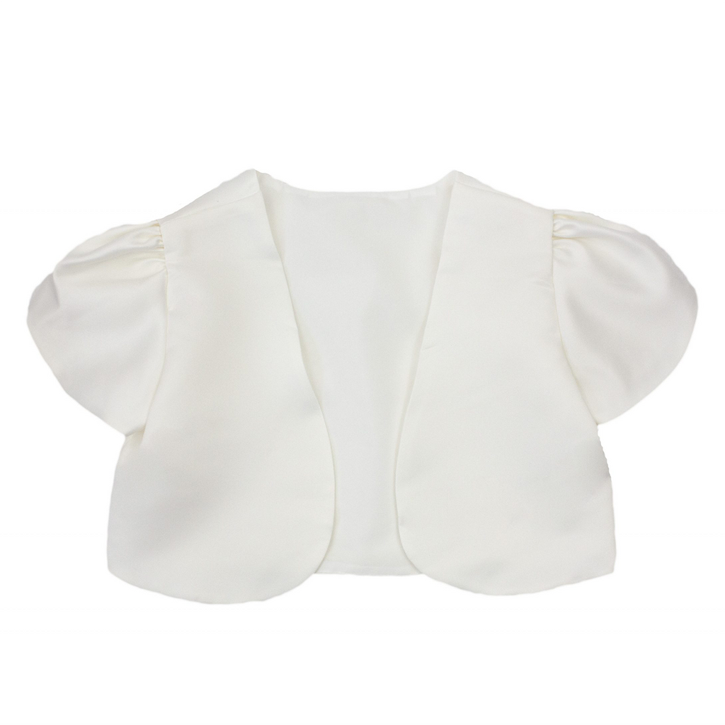 Bolero - Ivory Cap Sleeve